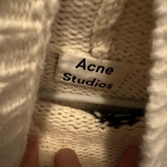 Acne studio heavy knit turtleneck sweater - Picture 2 of 5